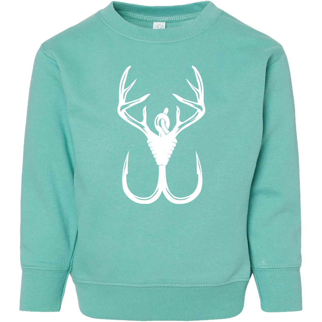 Antler Hook Kids Crew Neck Sweatshirt