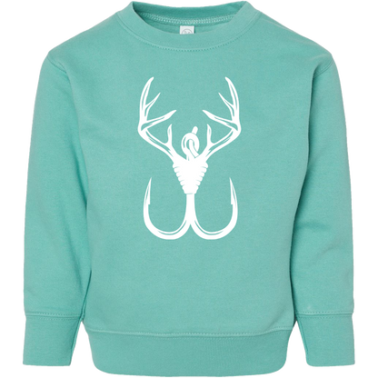 Antler Hook Kids Crew Neck Sweatshirt