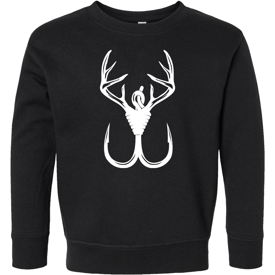 Antler Hook Kids Crew Neck Sweatshirt