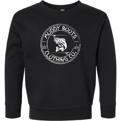 Rod Bending Toddler Crew Neck Sweatshirt