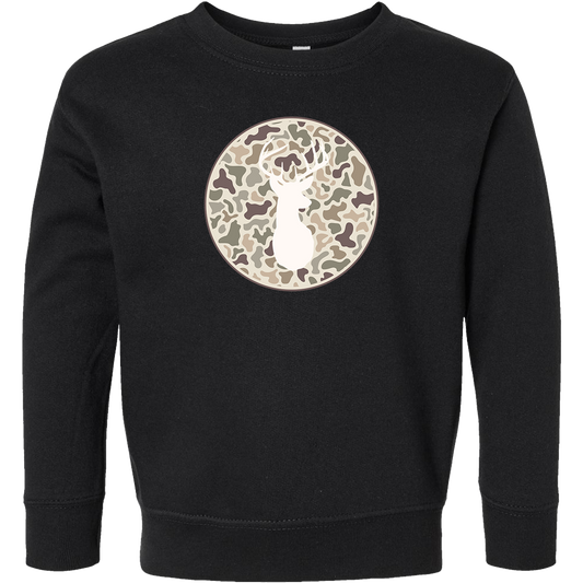 Whitetail Kids Crew Neck Sweatshirt