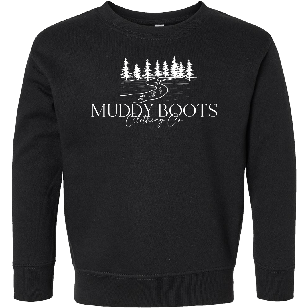Muddy Boots Kids Crew Neck Sweatshirt