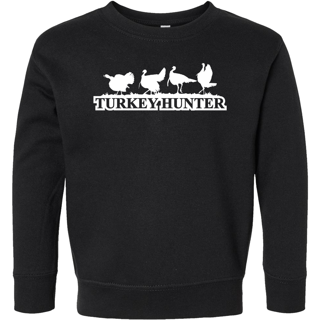 Turkey Hunter Kids Crew Neck Sweatshirt