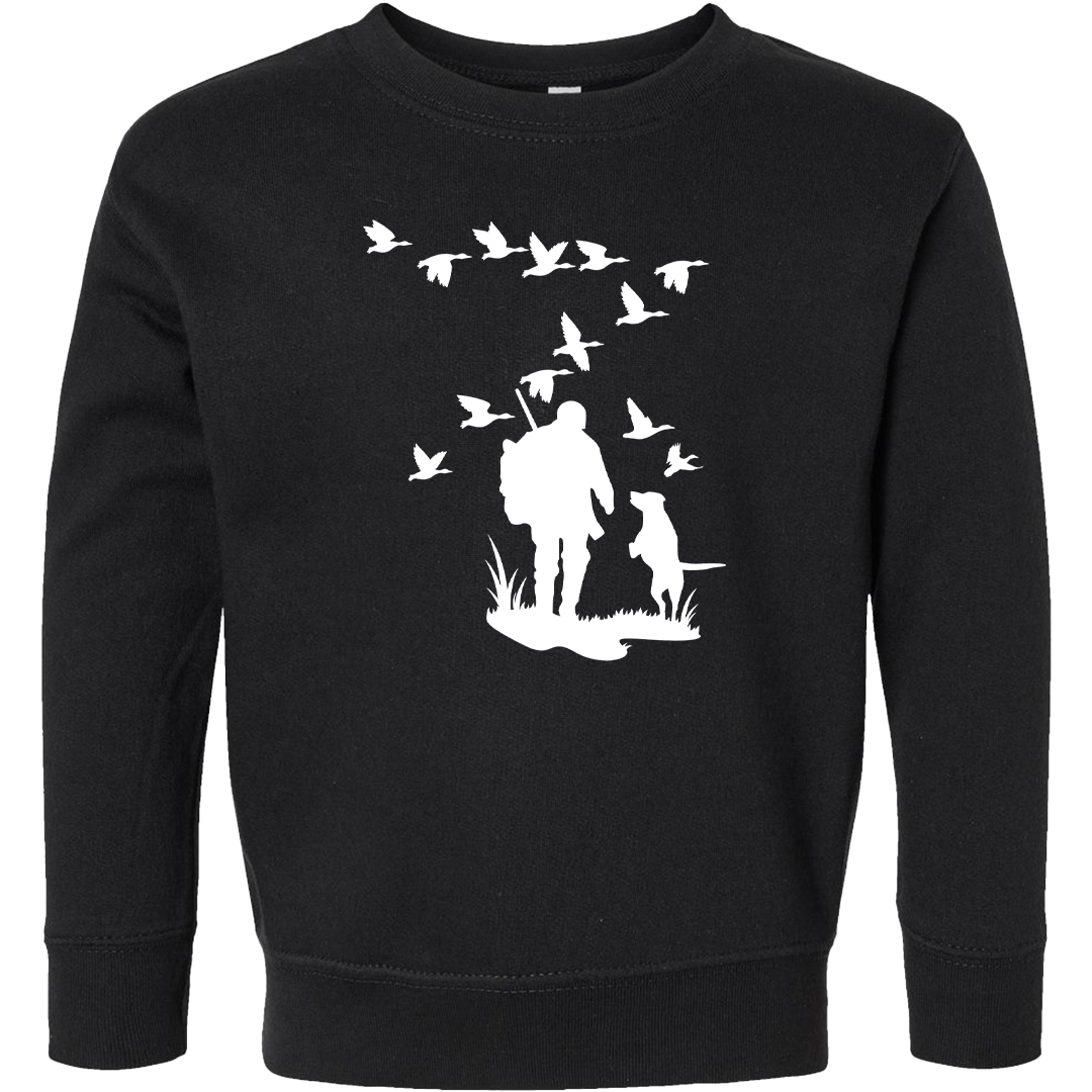 Waterfowl Magic Toddler Crew Neck Sweatshirt