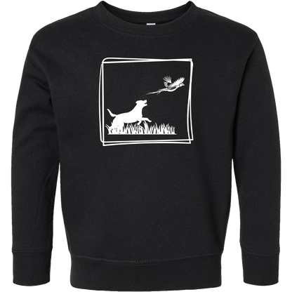 Pheasant Flush Toddler Crew Neck Sweatshirt