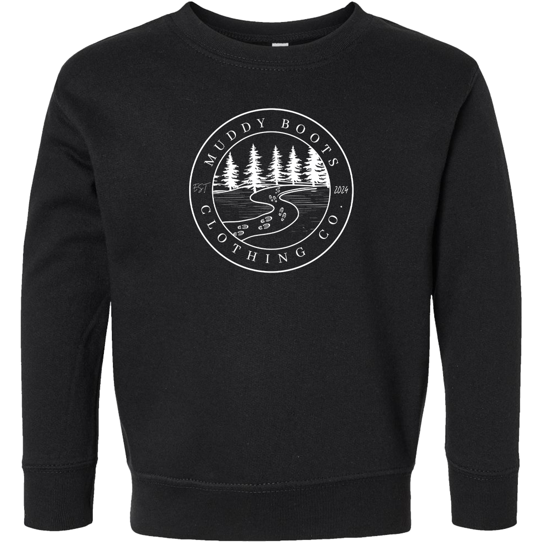 Muddy Trails Toddler Crew Neck Sweatshirt
