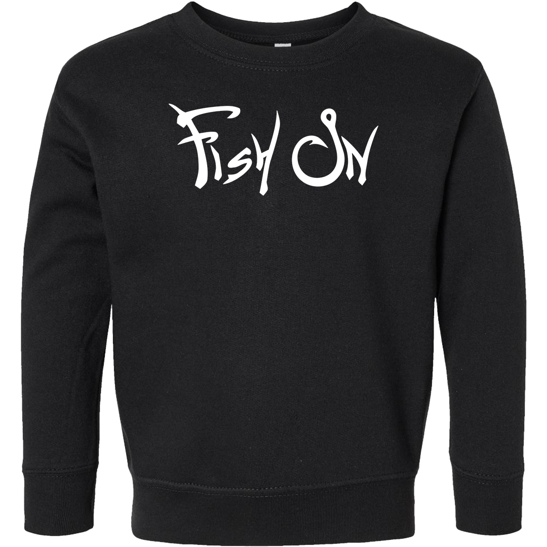 Fish On Kids Crew Neck Sweatshirt