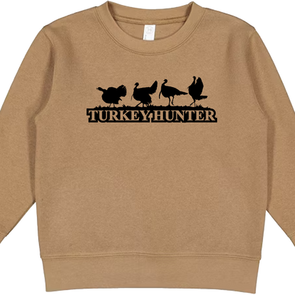 Turkey Hunter Toddler Crew Neck Sweatshirt