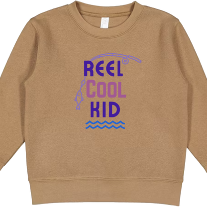 Reel Cool Kids Crew Neck Sweatshirt