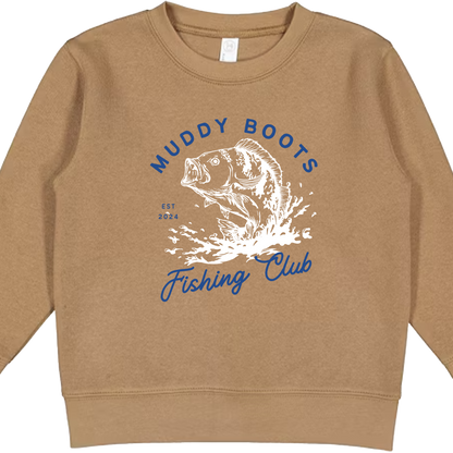 MB Fishing Club Toddler Crew Neck Sweatshirt