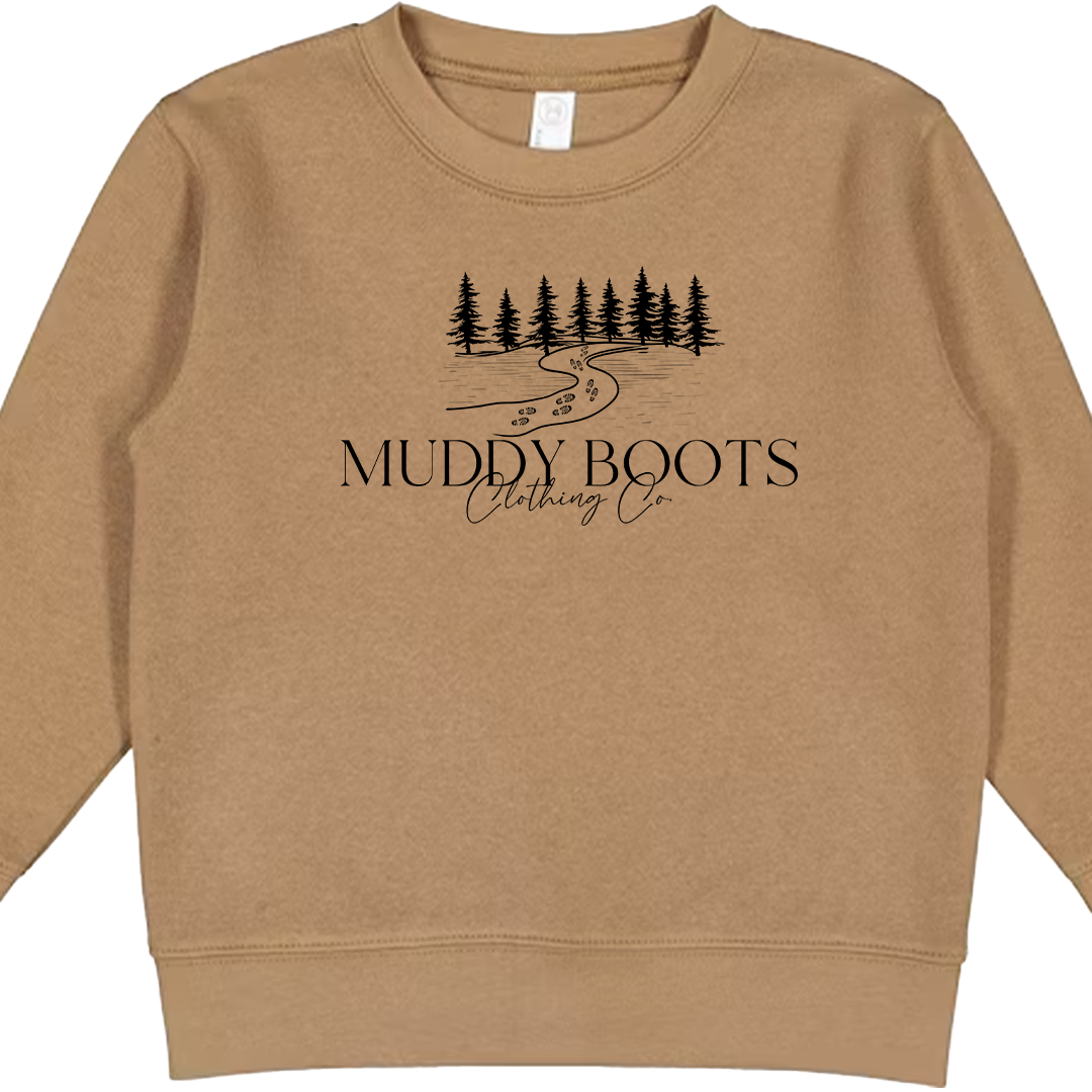 Muddy Boots Kids Crew Neck Sweatshirt