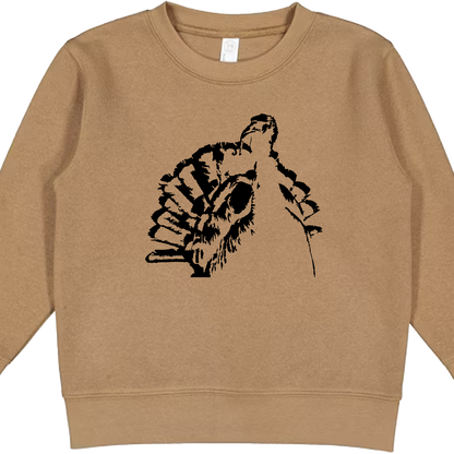 Turkey Contour Kids Crew Neck Sweatshirt