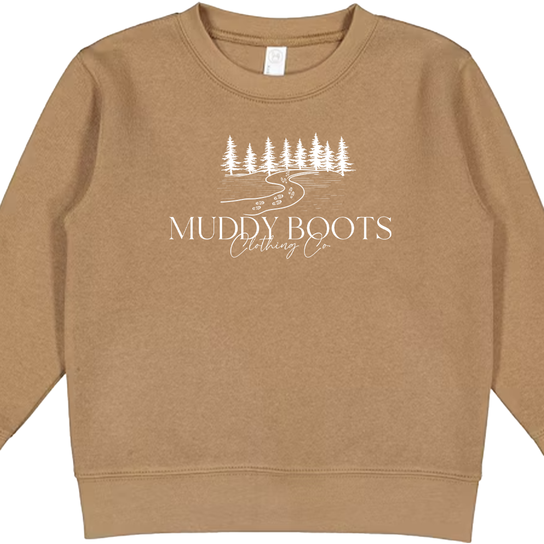 Muddy Boots Kids Crew Neck Sweatshirt