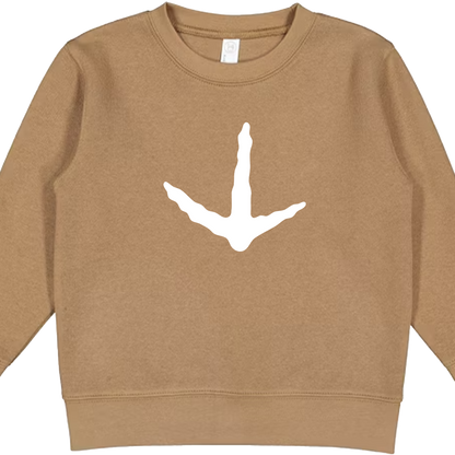 Turkey Toes Kids Crew Neck Sweatshirt