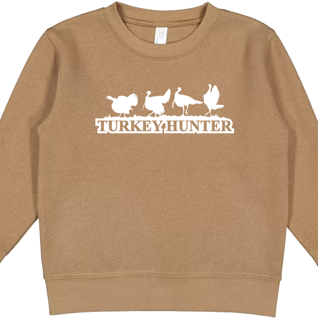 Turkey Hunter Toddler Crew Neck Sweatshirt