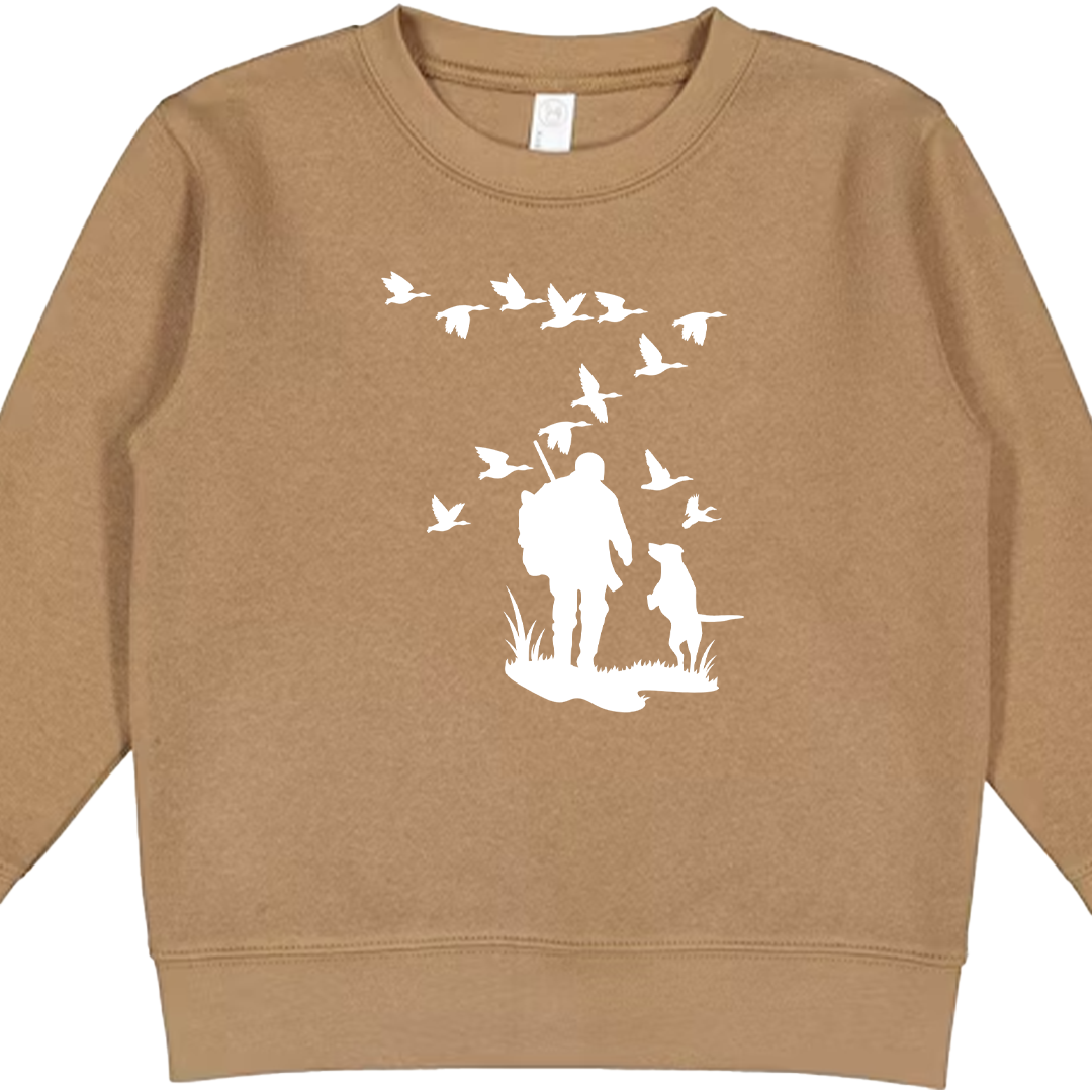 Waterfowl Magic Toddler Crew Neck Sweatshirt