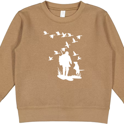 Waterfowl Magic Toddler Crew Neck Sweatshirt