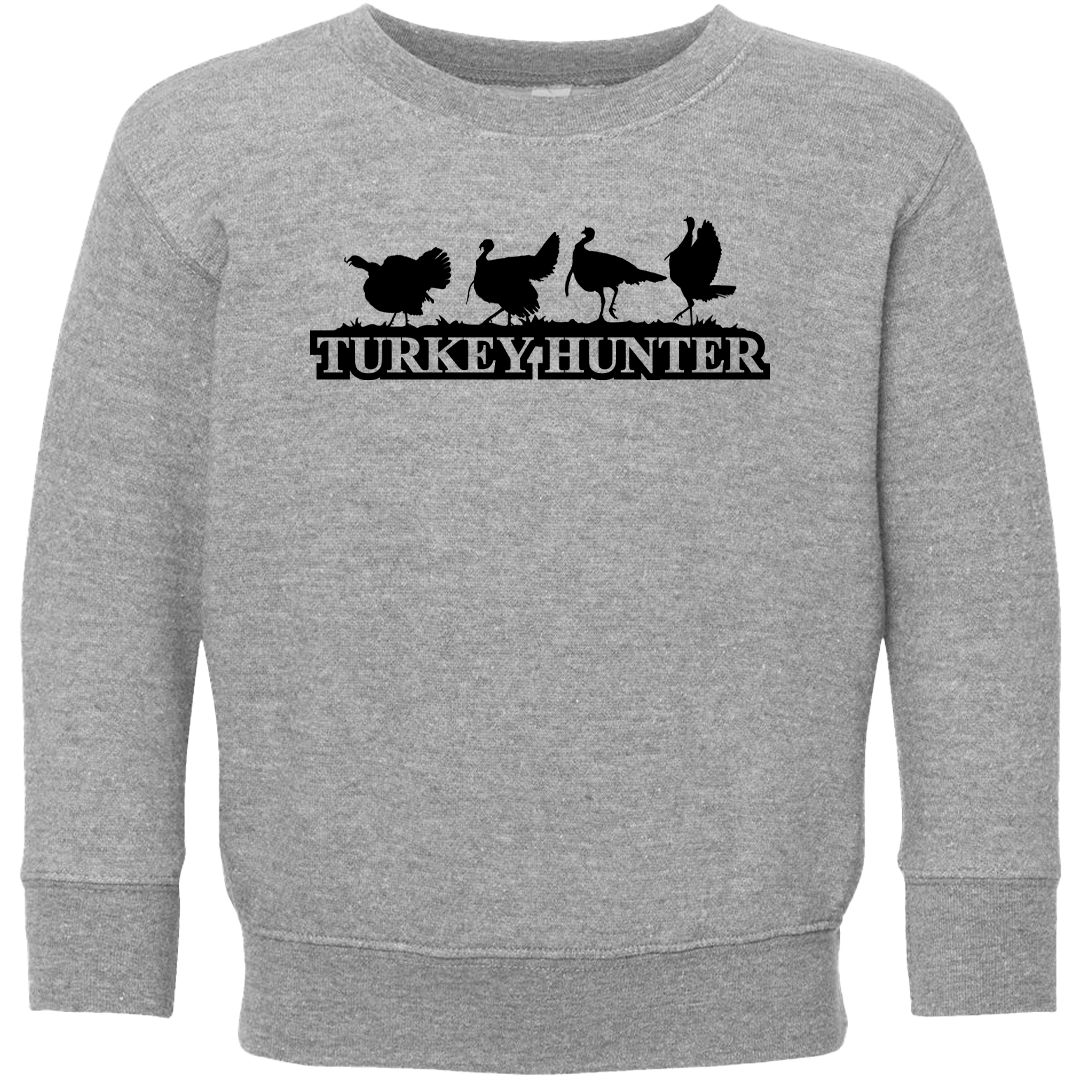 Turkey Hunter Toddler Crew Neck Sweatshirt