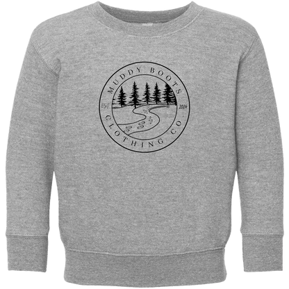 Muddy Trails Toddler Crew Neck Sweatshirt