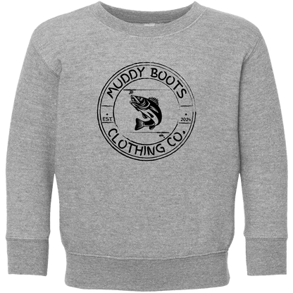 Rod Bending Kids Crew Neck Sweatshirt