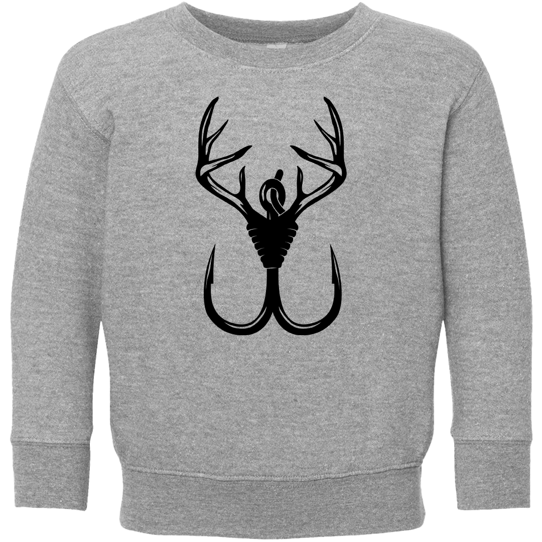 Antler Hook Kids Crew Neck Sweatshirt