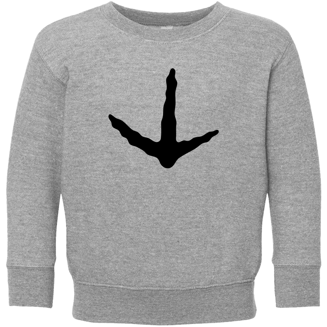 Turkey Toes Kids Crew Neck Sweatshirt