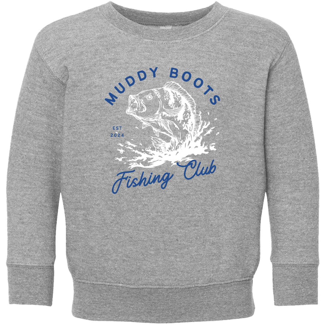 MB Fishing Club Toddler Crew Neck Sweatshirt