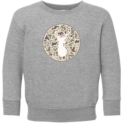 Whitetail Toddler Crew Neck Sweatshirt