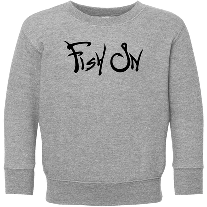 Fish On Kids Crew Neck Sweatshirt