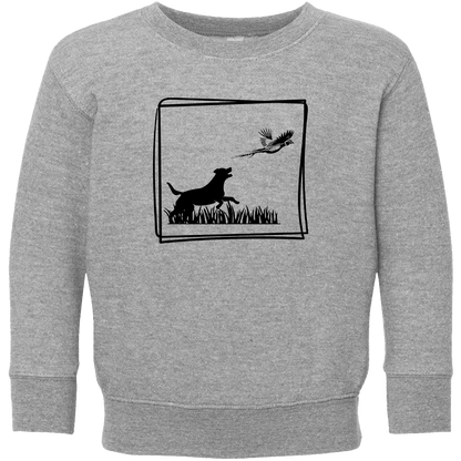 Pheasant Flush Kids Crew Neck Sweatshirt