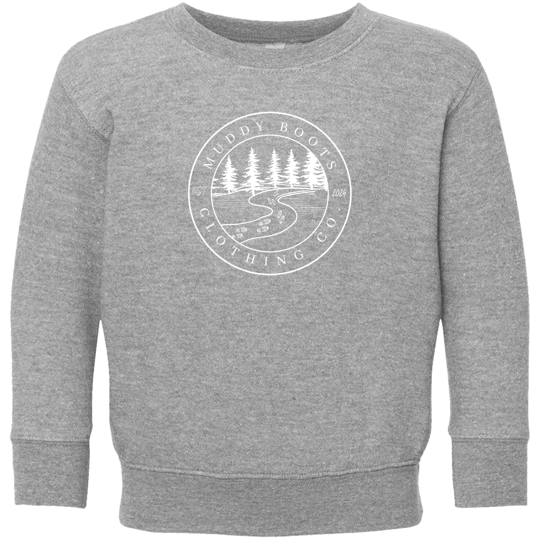 Muddy Trails Kids Crew Neck Sweatshirt