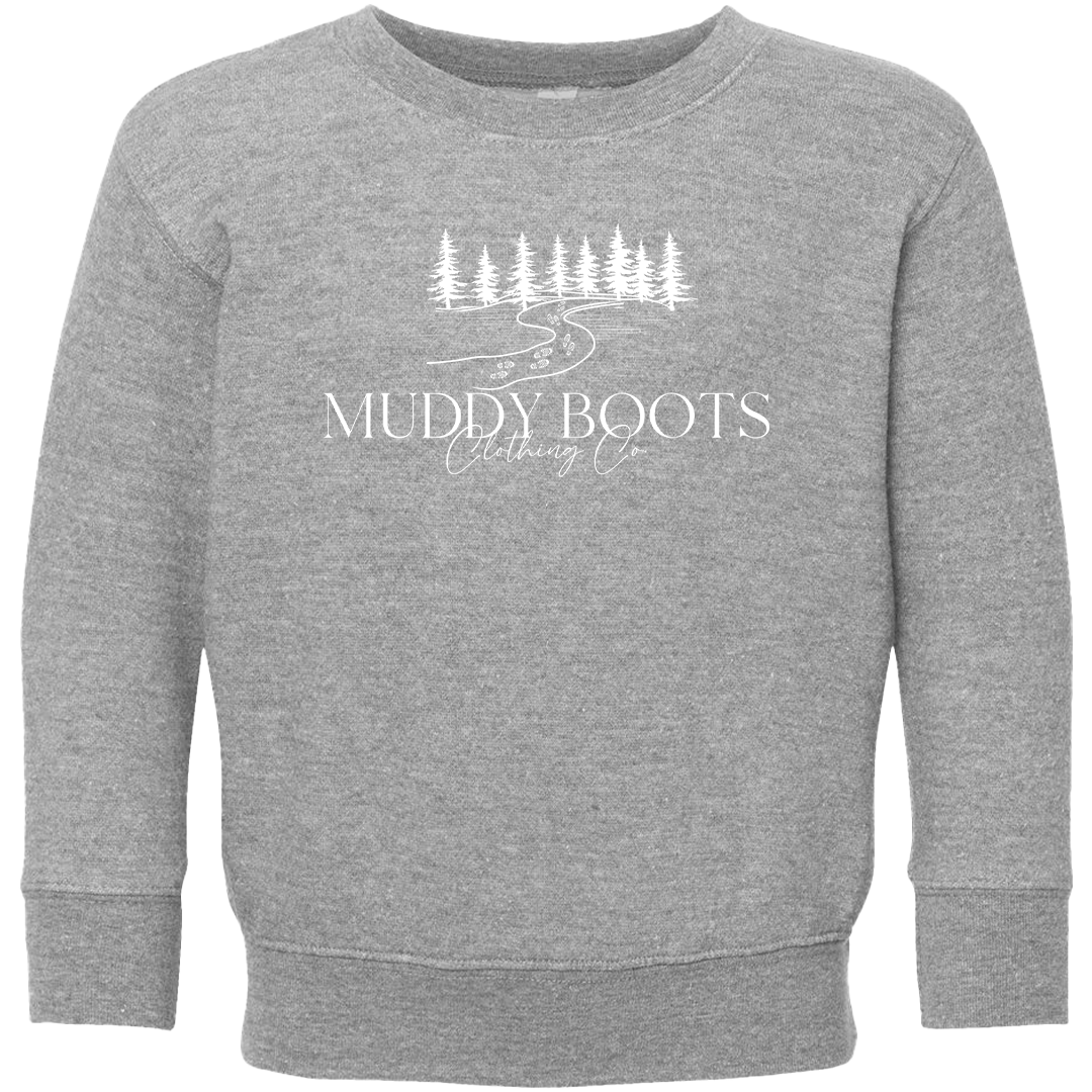 Muddy Boots Kids Crew Neck Sweatshirt
