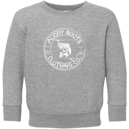 Rod Bending Kids Crew Neck Sweatshirt