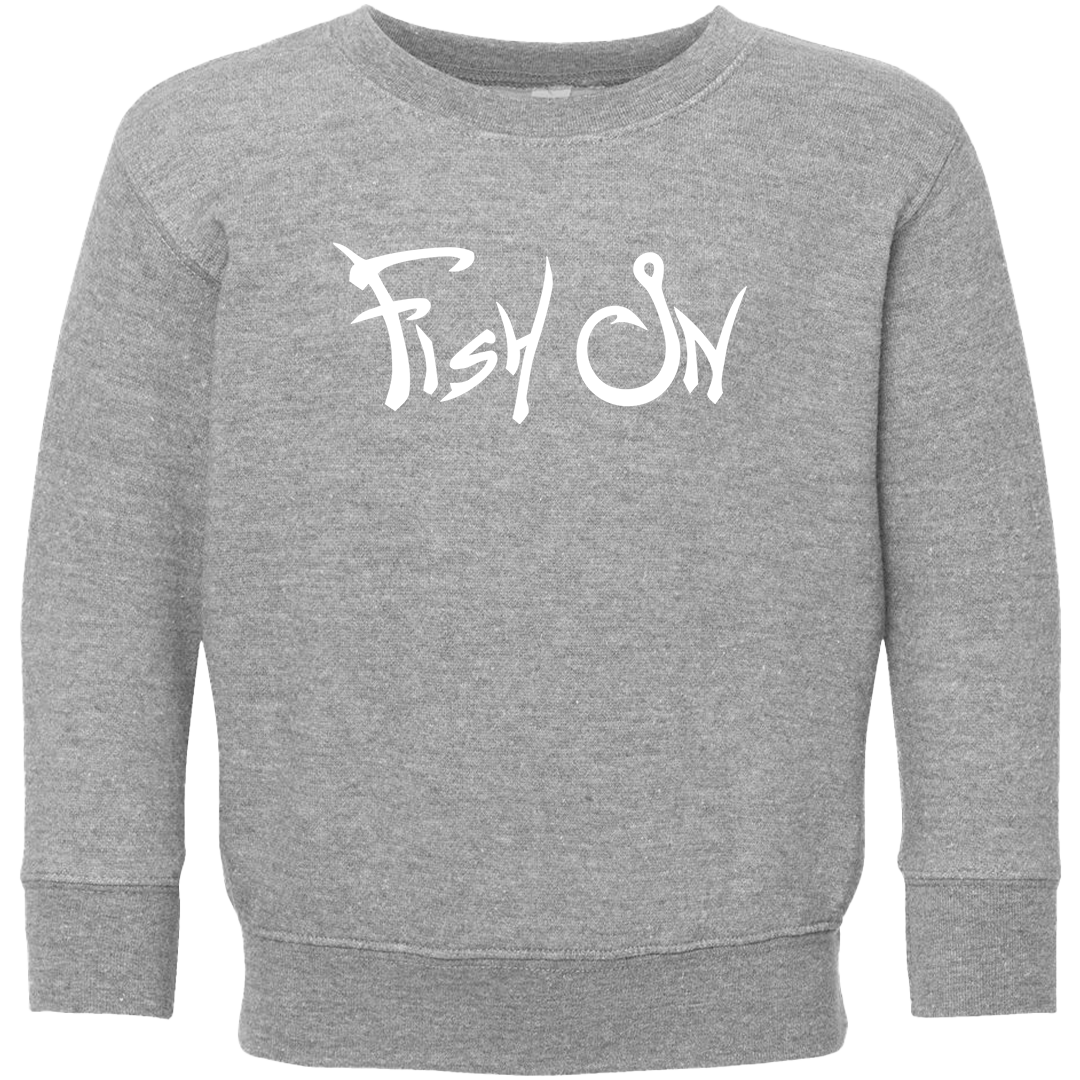 Fish On Kids Crew Neck Sweatshirt