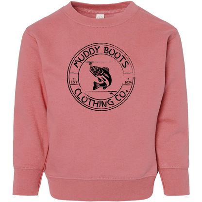 Rod Bending Toddler Crew Neck Sweatshirt