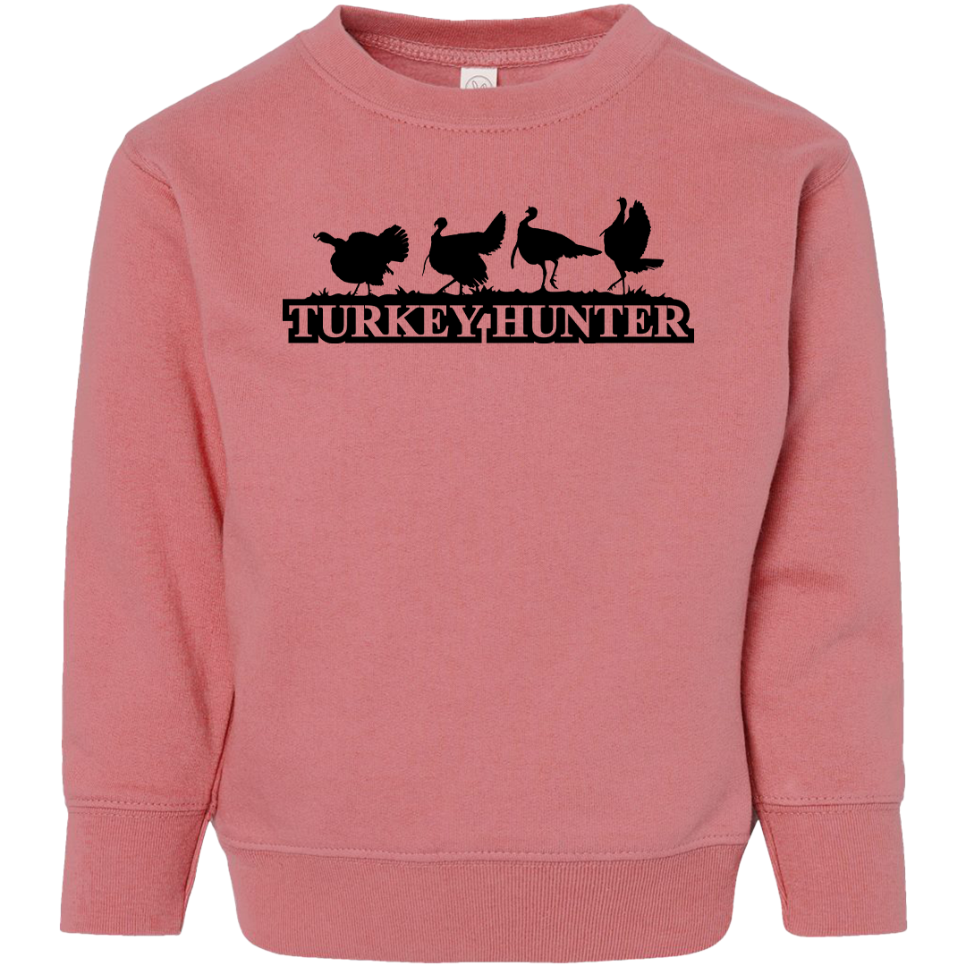 Turkey Hunter Toddler Crew Neck Sweatshirt