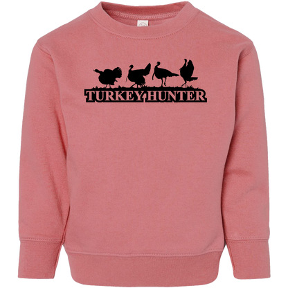Turkey Hunter Toddler Crew Neck Sweatshirt