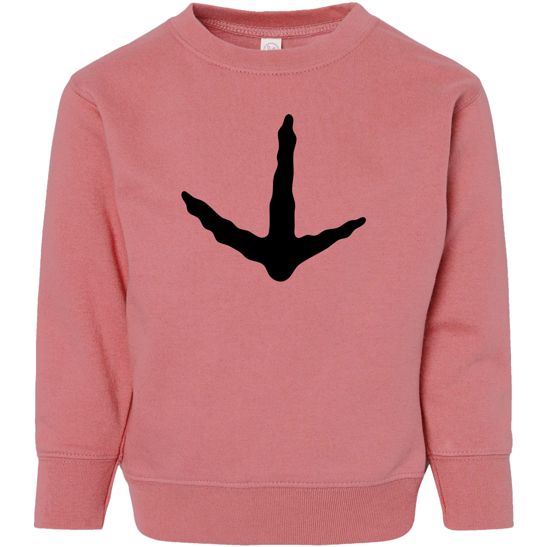 Turkey Toes Toddler Crew Neck Sweatshirt