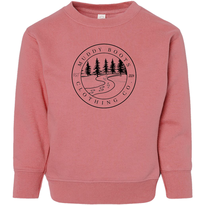 Muddy Trails Toddler Crew Neck Sweatshirt