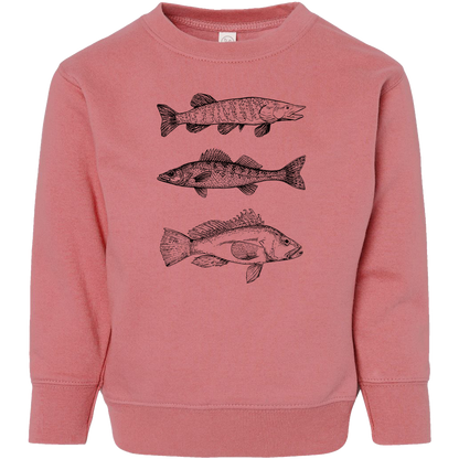 Midwest Fish Kids Crew Neck Sweatshirt