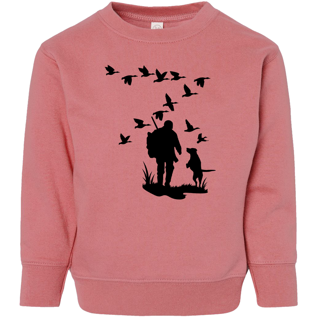 Waterfowl Magic Toddler Crew Neck Sweatshirt