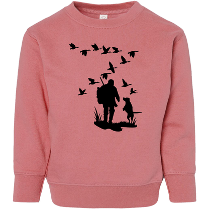 Waterfowl Magic Toddler Crew Neck Sweatshirt