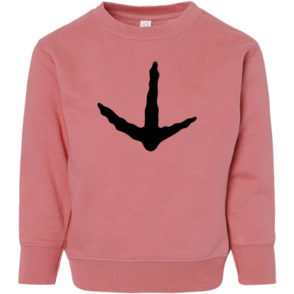 Turkey Toes Kids Crew Neck Sweatshirt