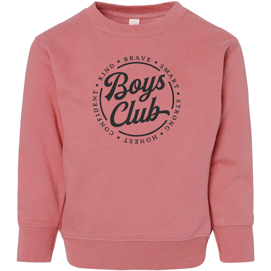 Boys Club Kids Crew Neck Sweatshirt
