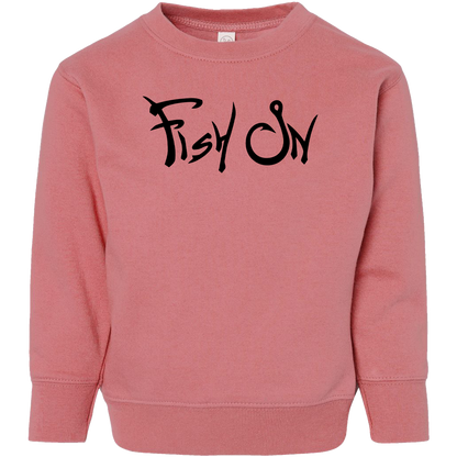 Fish On Kids Crew Neck Sweatshirt