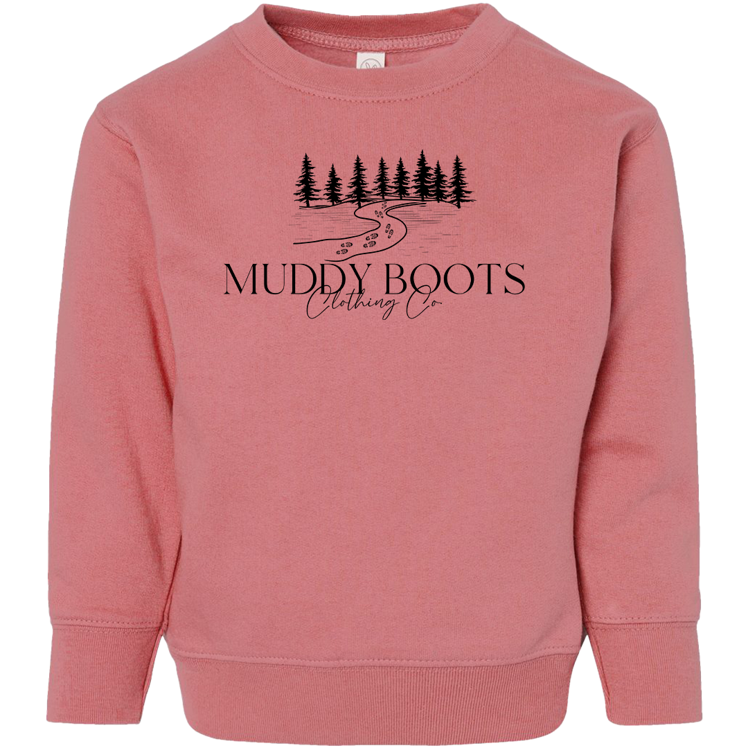 Muddy Boots Kids Crew Neck Sweatshirt