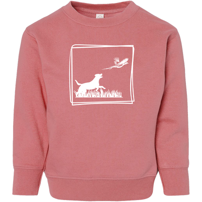 Pheasant Flush Kids Crew Neck Sweatshirt