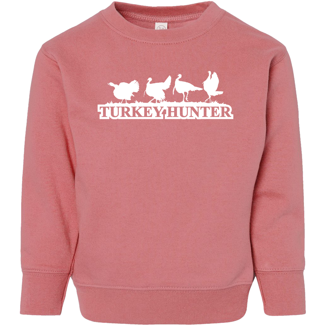 Turkey Hunter Toddler Crew Neck Sweatshirt