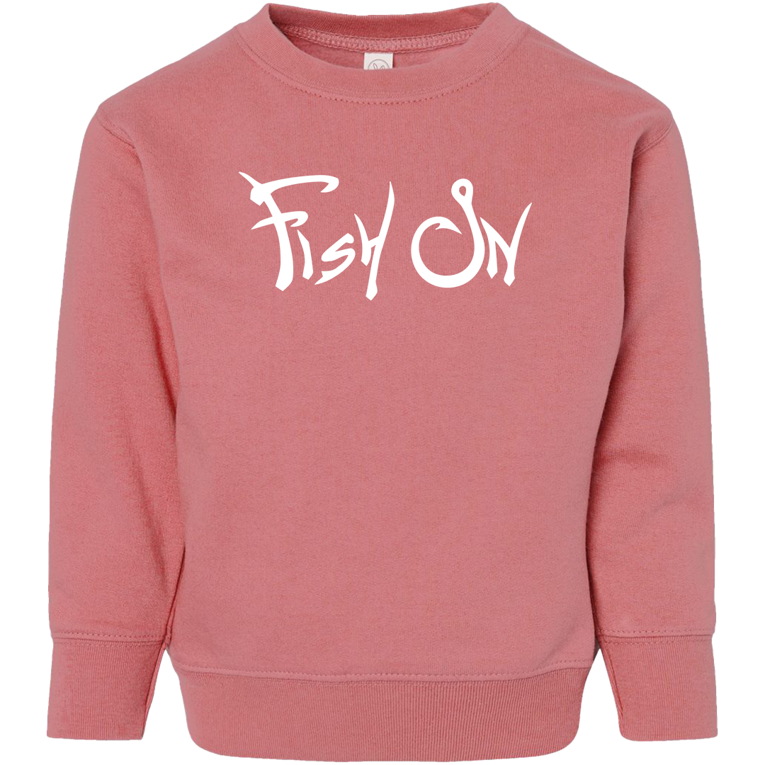 Fish On Kids Crew Neck Sweatshirt