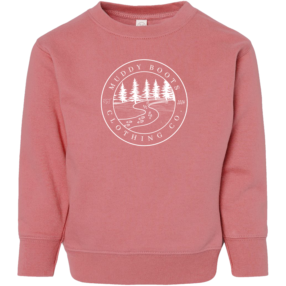 Muddy Trails Kids Crew Neck Sweatshirt
